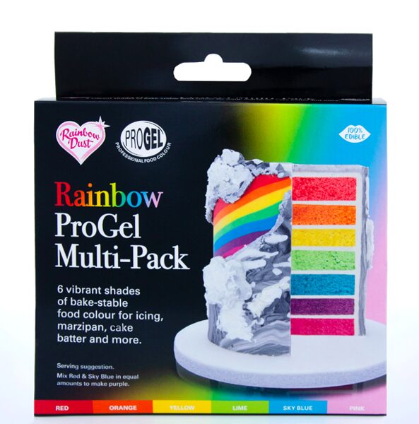 Progel Vaivorykštės (Rainbow) spalvų rinkinys